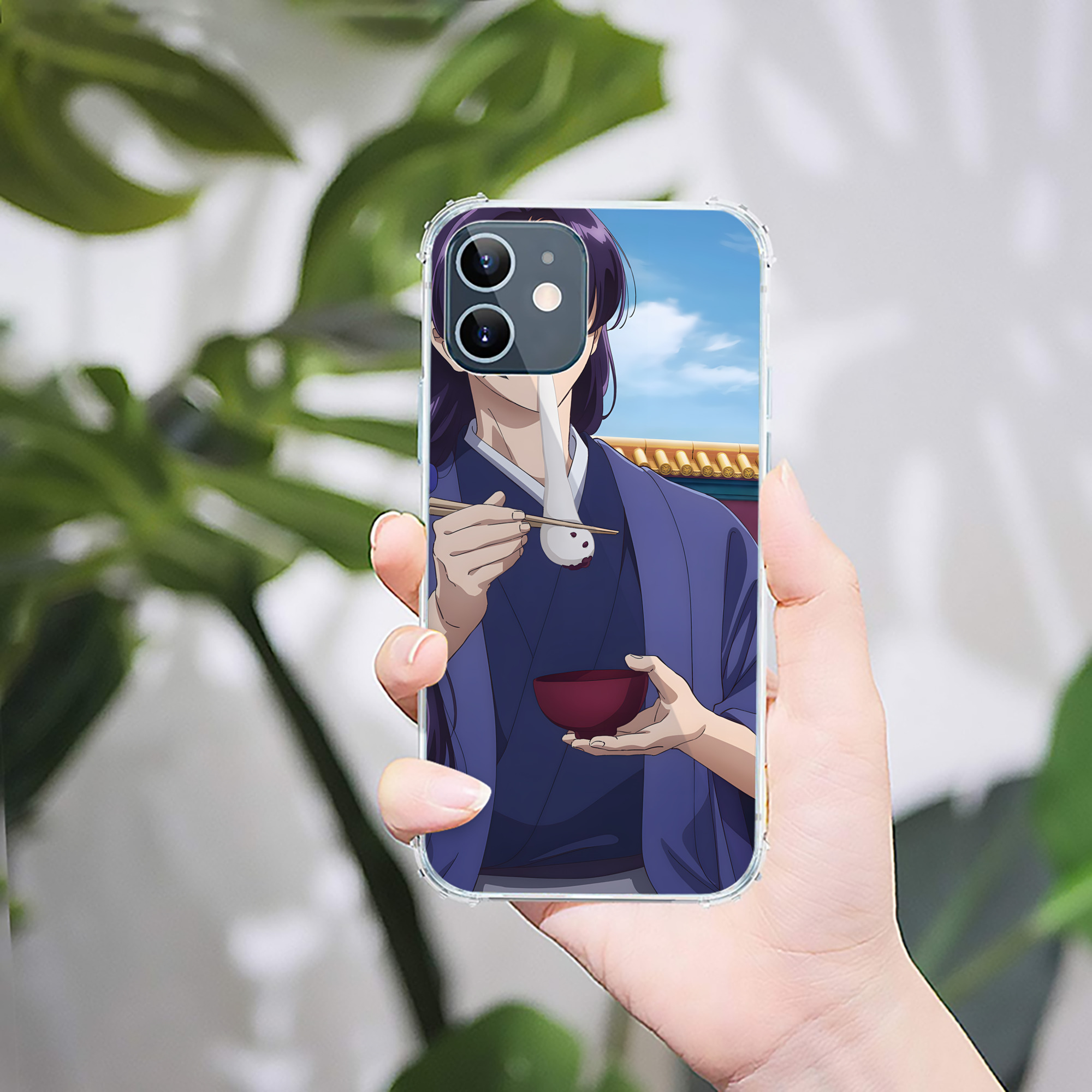 （画像用） 薬屋のひとりごと The Apothecary Diaries 【iPhone 12シリーズ対応】透明スマホケース（クリアソフトケース）